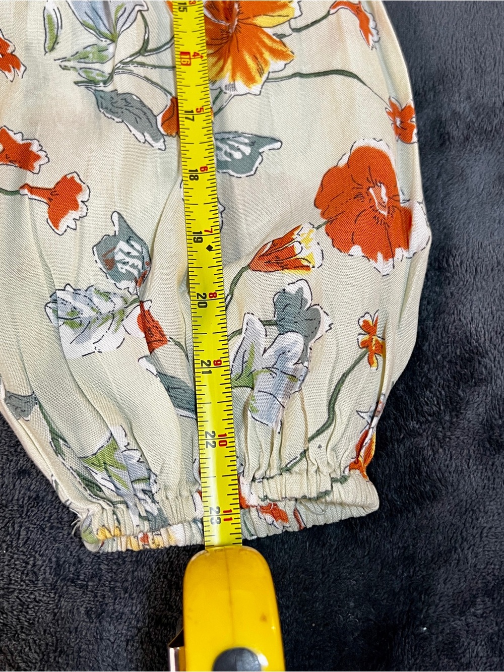 Patrons Of Peace Floral Ruffle Asymmetric Tie
Boho Bishop SleeveMini Dress M - Picture 12 of 13